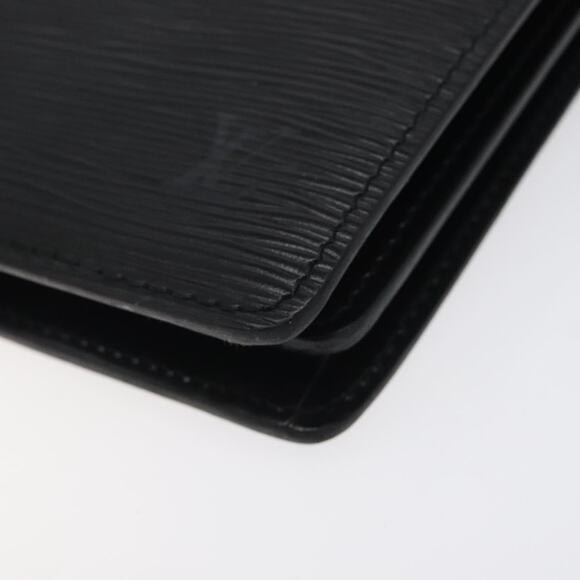 LOUIS VUITTON Epi Capuchin Shoulder Bag Black M52342 - Picture 9 of 16